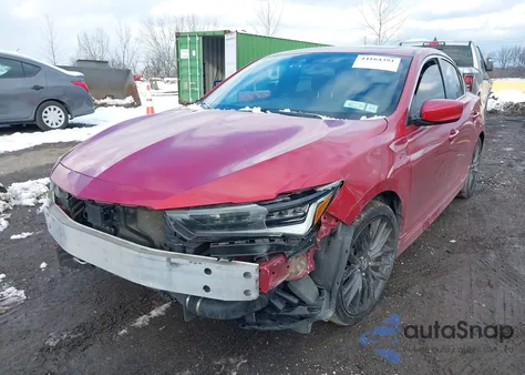 2019 Acura Ilx Premium A-Spec Packages/W/Technology/A-Spec Pkg z USA, uszkodzony, nr VIN 19UDE2F89KA005479